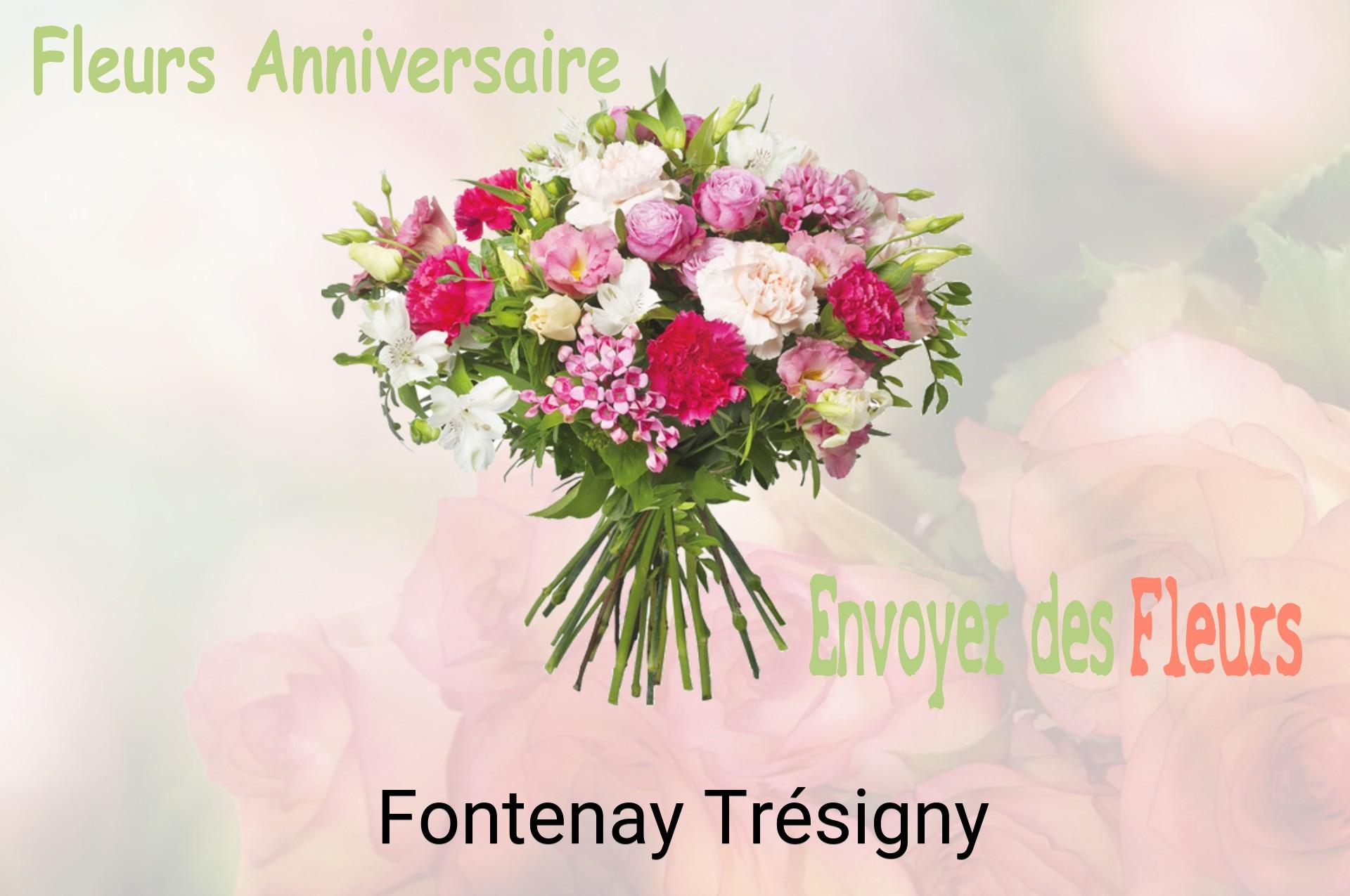 Bouquet de fleurs d’anniversaire livré à Fontenay-Trésigny